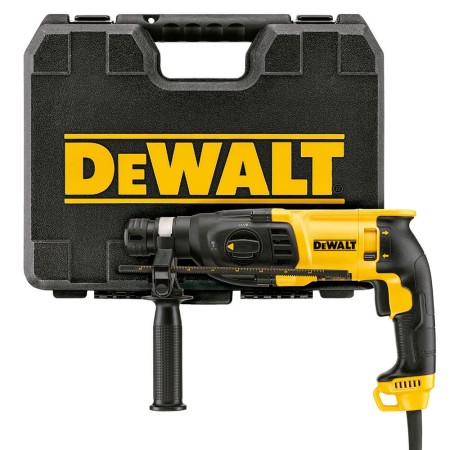 Martelete Perf/romp Sds Plus 1" (26mm) 800w, 2,6j, Vvr, 3 Modos, 2,6kg, C/ Maleta, 220v (nacional) Dewalt